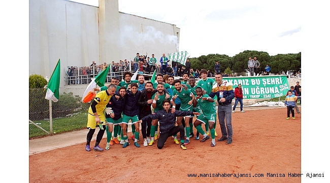 Salihli Belediyespor, 3 puanı 3 golle aldı