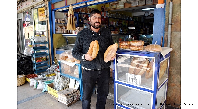 Salihli'de ekmeğe 25 kuruş zam