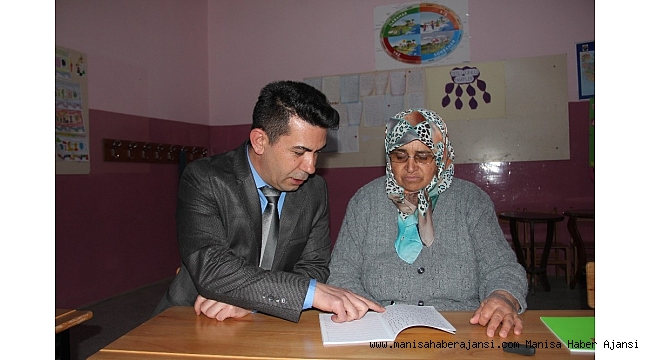 Sarıgöl'de 17 merkezde okuma-yazma seferberliği
