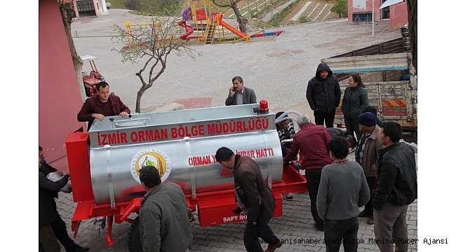 Sarıgöl'de orman yangınlarına karşı önlem