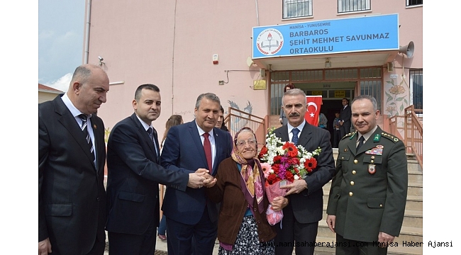 Şehadetinin 26. yılında ismi okula verildi