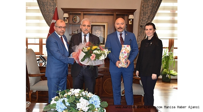 Vali Güvençer, Elektrik Teknisyenleri Odasını ağırladı