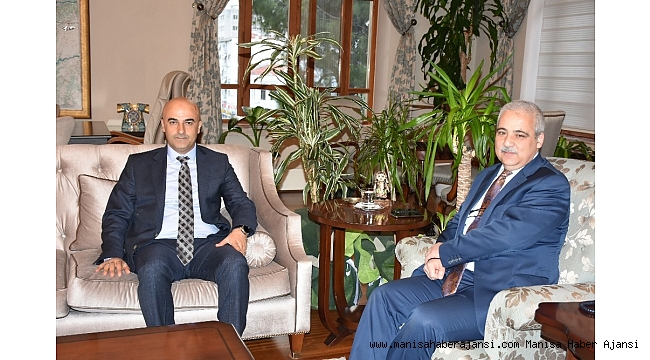 Vali Güvençer misafirlerini ağırladı