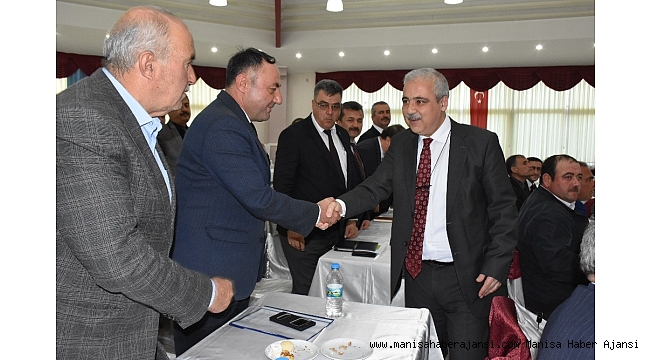 Vali Güvençer, Saruhanlılı muhtarları dinledi