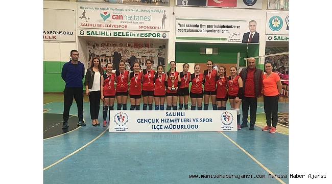 Yıldız Kızlar Voleybol İl birinciliği Salihli'nin oldu