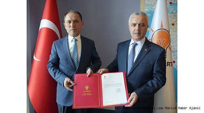 AK Parti Gördes İlçe Başkanlığına Rıza Dilcan atandı