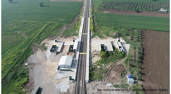 Akhisar Tren Garı 20 Nisan'da yeni yerine taşınıyor