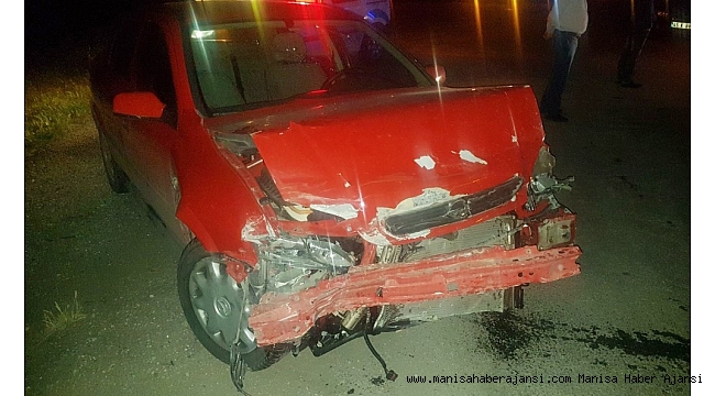Kula'da trafik kazası: 3 yaralı