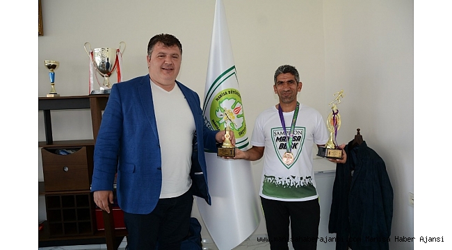 Manisa BBSK atleti Bayram Manisa'ya madalyayla döndü