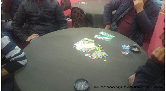 Manisa'da iş adamları derneğine kumar baskını