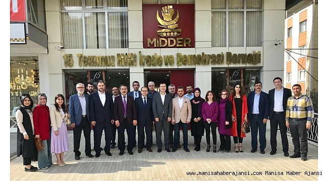 MİDDER, MASİDAP heyetini ağırladı