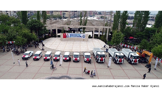 Salihli'ye yeni araç filosu