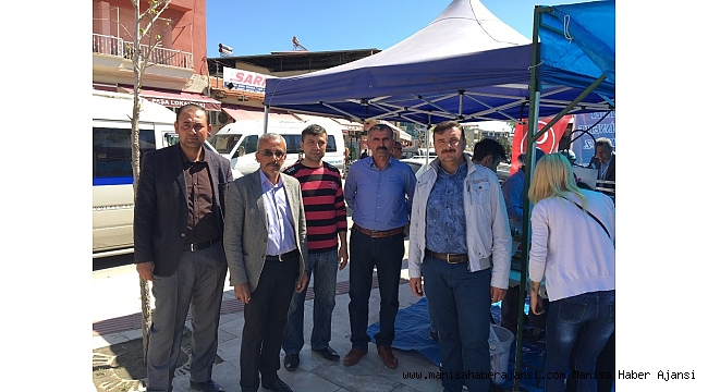 Sarıgöl'de Alparslan Türkeş için lokma hayrı