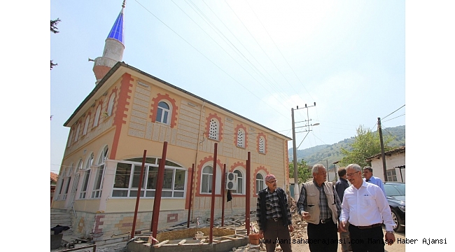 Saruhanlı Belediyesi Çınaroba'yı yatırımlarla donatıyor