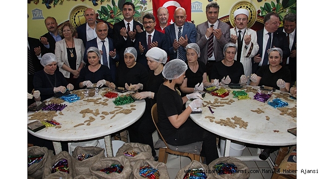 Şifalı 'mesir'in duası yapıldı