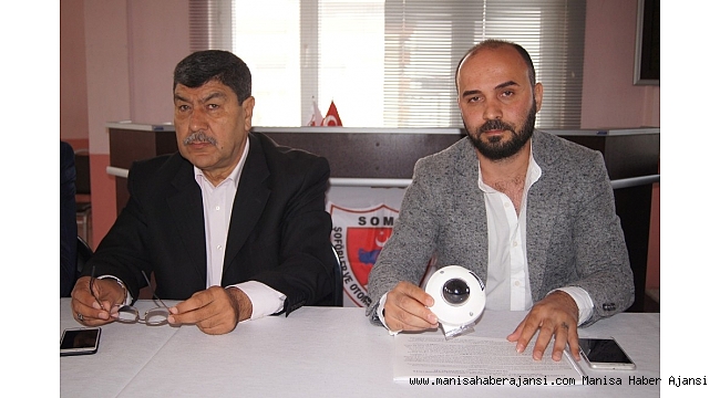 Soma'da ticari araçlara kamera takılıyor