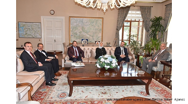 Vali Güvençer, Diyanet İşleri Başkanlığı heyetini ağırladı