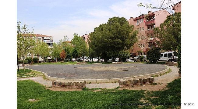 Yunusemre Belediyesi'nden Ayn-ı Ali'ye yeni park