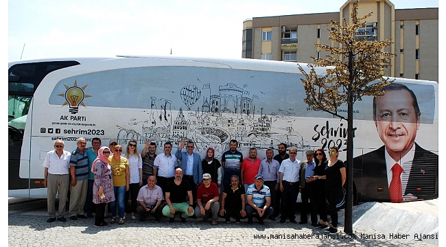 'Şehrim 2023' otobüsünün 26. durağı Salihli oldu