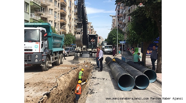 Akıncılar'ın yağmur suyu deşarj hattı tamamlandı