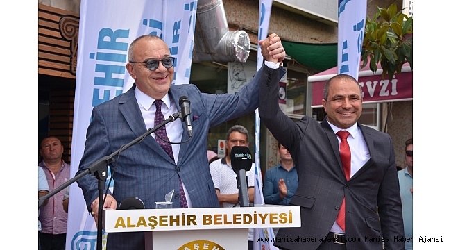 Alaşehir'in yeni Belediye Başkanı Uçak görevine başladı