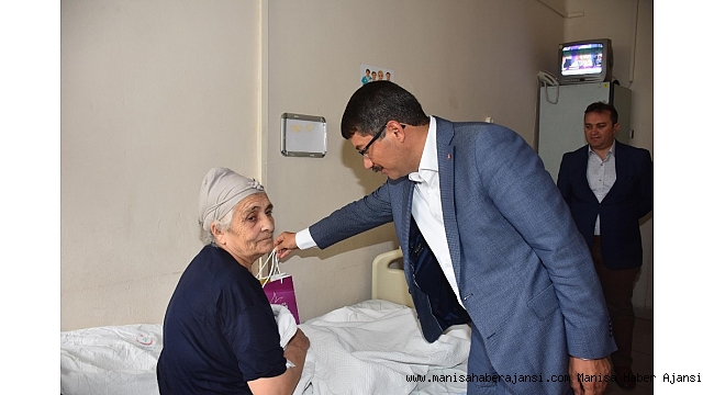 Başkan Çelik'ten bir nefes sıhhat ziyaretleri