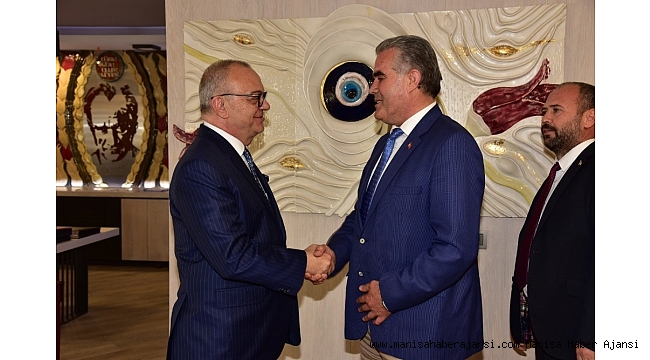 Başkan Ergün Şoförler Odasını kabul etti