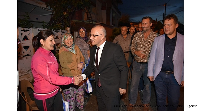 Başkan Kayda, çat kapı iftarlarına devam ediyor