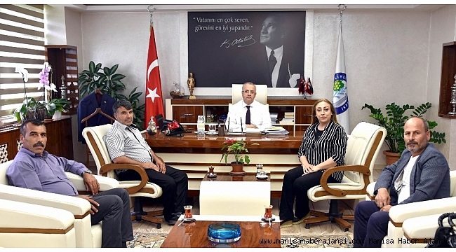 Başkan Kayda, Oraklar heyetini ağırladı