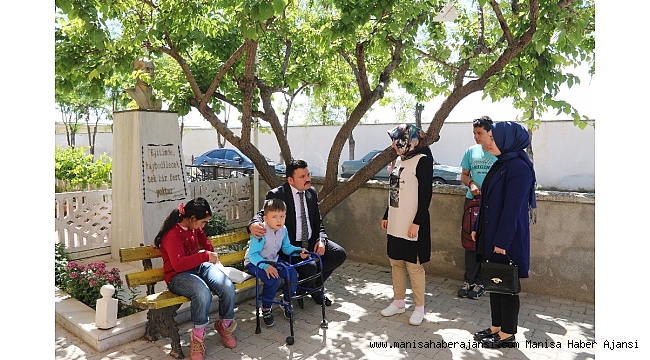 Kaymakam Akyol'dan özel rehabilitasyon merkezlerine ziyaret