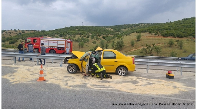 Kula'da trafik kazası: 1 ölü