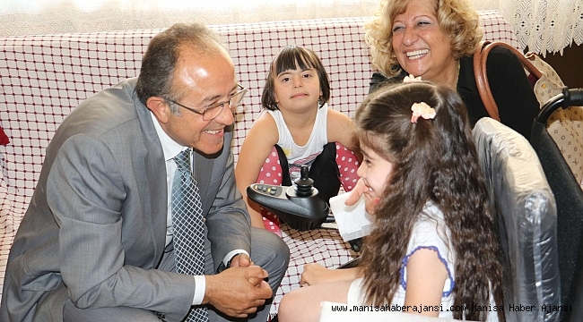 Manisa Büyükşehir'den engelli vatandaşlara destek