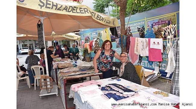 Manisalılardan 'Hünerli Eller'e yoğun ilgi