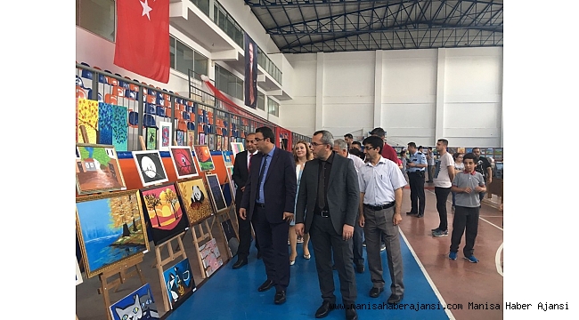 Öğrencilerin çalışmaları büyüledi