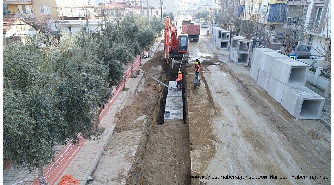 Salihli'de taşkın manzaraları ortadan kalkacak