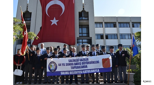 Salihlili Gaziler, Kıbrıs'a uğurlandı