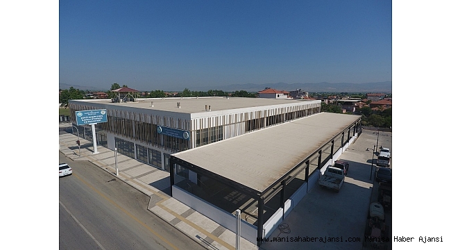 Sarıgöl Kapalı Otopark ve Pazaryeri 4 Mayıs'ta hizmete giriyor