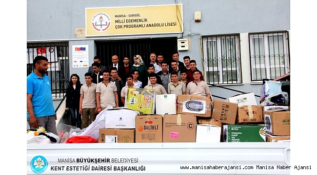 Sarıgöl'de 'Öğrenciler ailelerle buluşuyor' Projesi