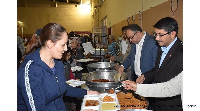 Şehzadeler'in iftar sofrası Sancaklıbozköyde kuruldu