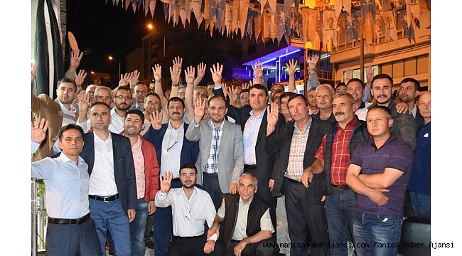 AK Parti MKYK Üyesi Baybatur Demirci'de