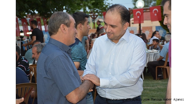 AK Partili Baybatur Ahmetli'de iftara katıldı