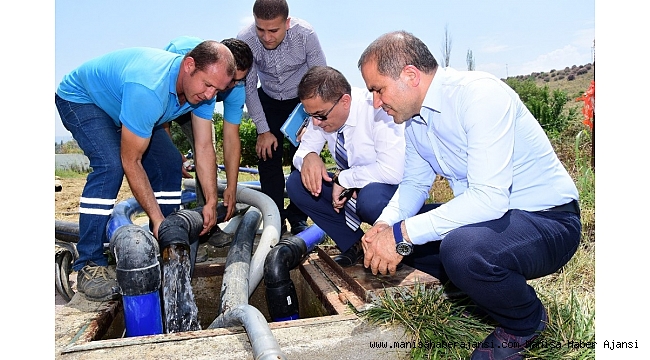 Alaşehir'in içme suyuna yakın takip