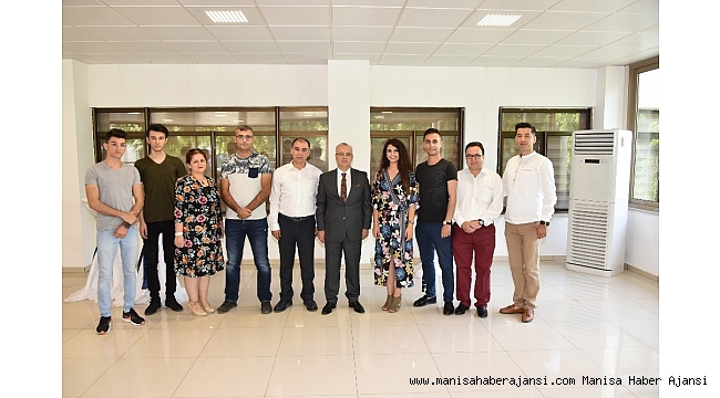 Başkan Kayda, personeliyle bayramlaştı