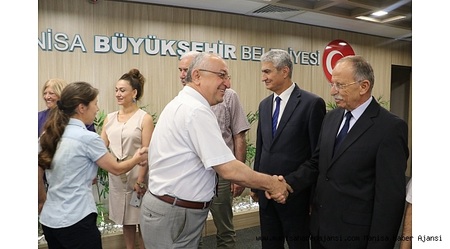 Büyükşehir ve MASKİ&#039;de bayramlaşma