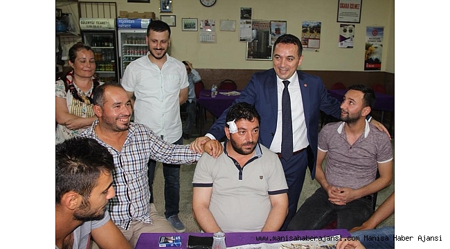 İYİ Partili Eryılmaz Hamzabeyli'de vatandaşlarla buluştu