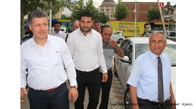 Manisa AK Parti Milletvekili Mehmet Ali Özkan'dan teşekkür ziyareti