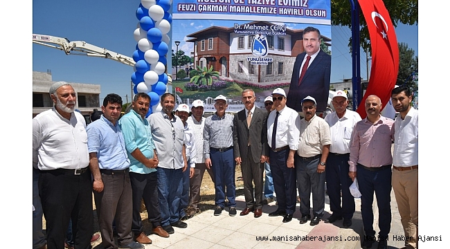 Mareşal Fevzi Çakmak Kültür Ve Taziye Evi'nin temeli atıldı