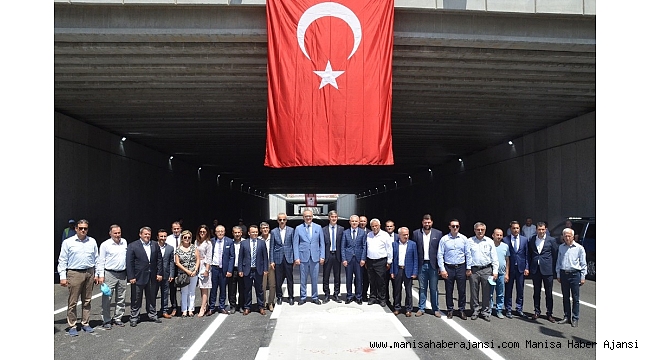 Turgutlu Köprülü Kavşak Projesi'nin ilk etabı açıldı
