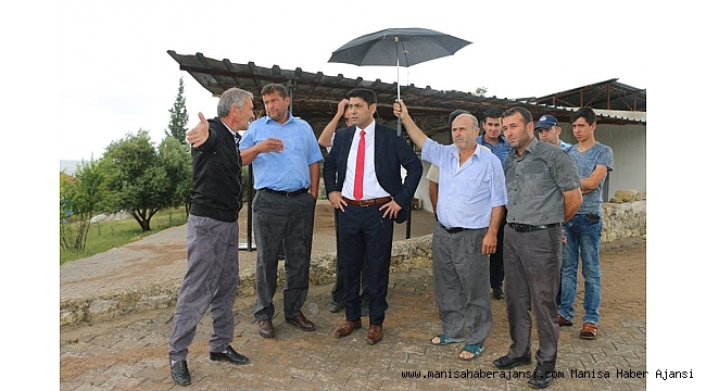 Yeni başkan hizmetleri yerinde inceledi