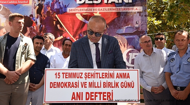 15 Temmuz Anı Defteri İmzalandı